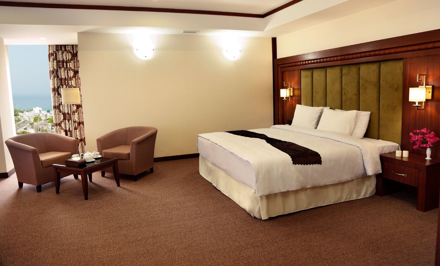 اتاق های باکیفیت هتل پانوراما